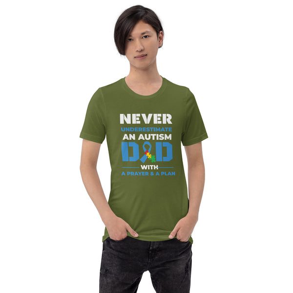 Autism Dad - Never underestimate Tee